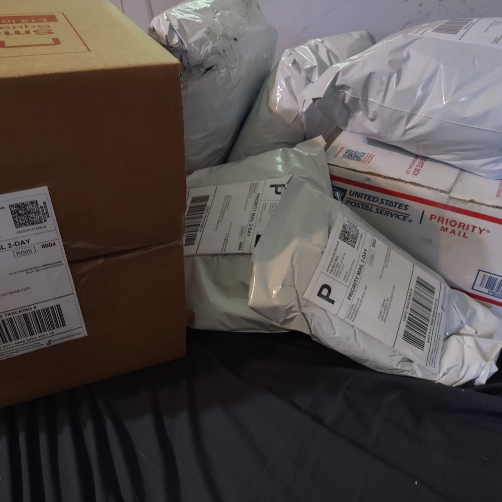 Packages going out today!